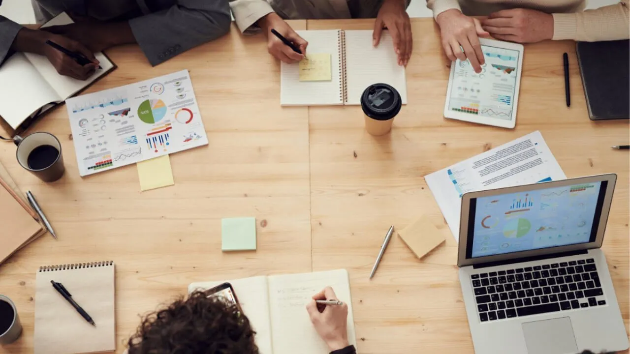 Image of people in a meeting